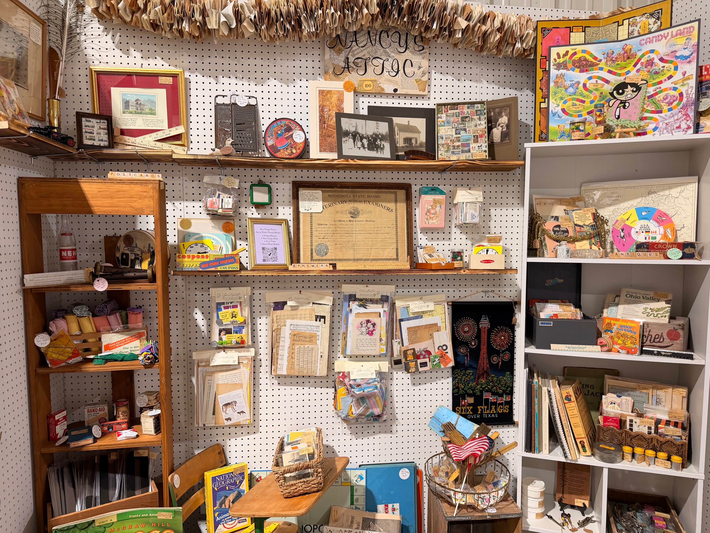 Nancy's Attic — ephemera and vintage games